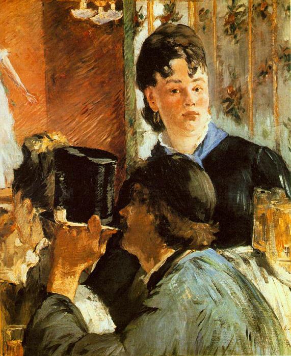 Edouard Manet The Waitress France oil painting art